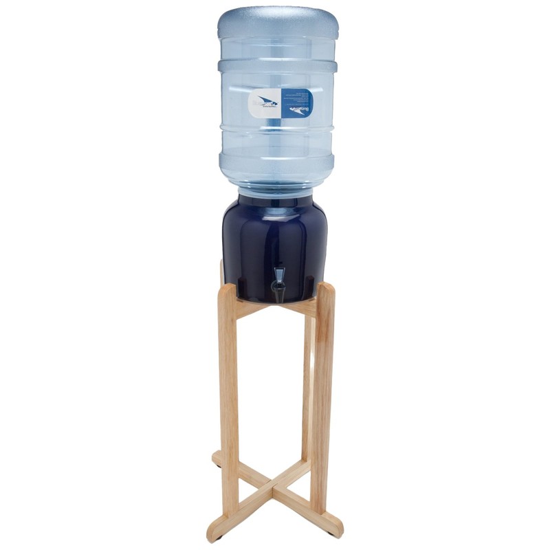 Bluewave Floor Wood Stand - 27" Inch Natural Varnish