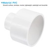 PATIKIL PVC Reducer Pipe Fitting 63mm to 32mm ID, Straight