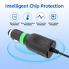 XMHEIRD Car DC Adapter for Rockford RFDPPJS2976DLX Portable Pocket Charger