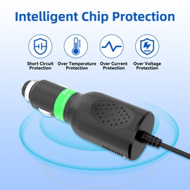 XMHEIRD Car DC Adapter for Rockford RFDPPJS2976DLX Portable Pocket Charger & Power Jump Starter Auto Vehicle Boat RV Camper Lighter Plug Charger PSU