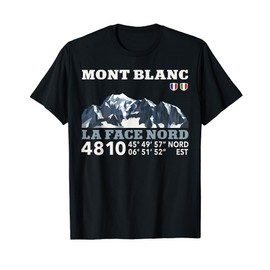 Tour du Mont Blanc TMB Hiking Mountaineering Souvenir T-Shirt