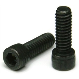 Hex Screw - Allen Screw - Socket Head Cap Screw - Alloy Steel - #10-32 x 1/2" - Thermal Black Oxide (Quantity: 100), Drive: Hex Socket, Head: Cylindrical
