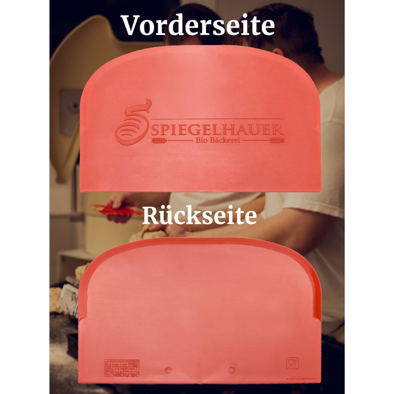 Dough Scraper With Scraper Edge Jaws Like Professionals Ideal as