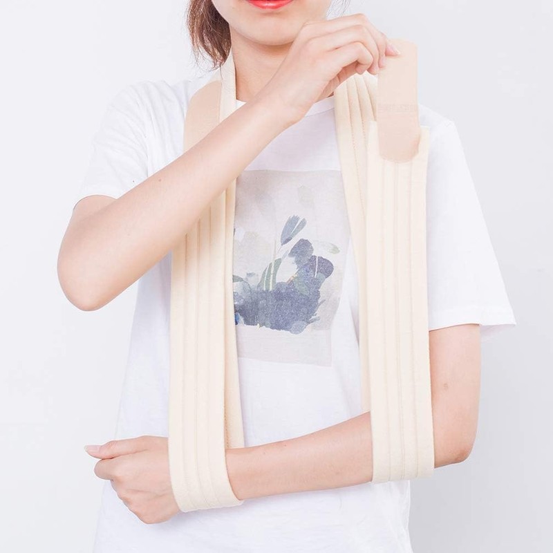 アームホルダー 腕つり アームスリング サポーター 腕吊り 骨折 脱臼 ギプス フリーサイズ 左右兼用