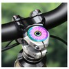 Yundxi Titanium Bicycle Headset Top Cap, 1 1/8 Inch Light