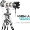 Movo (5 Pack) RC1 Clear Rain Cover for DSLR Camera