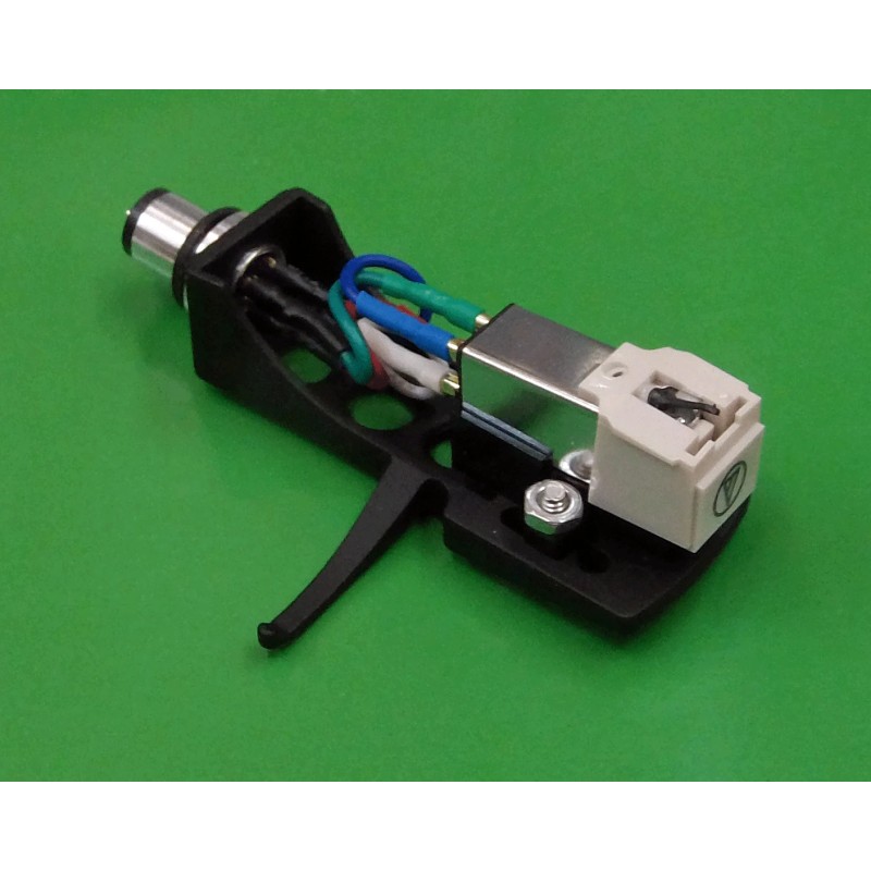 Audio-Technica Black Headshell, AT-3600L Cartridge Stylus, Needle for Pioneer PLX-1000,