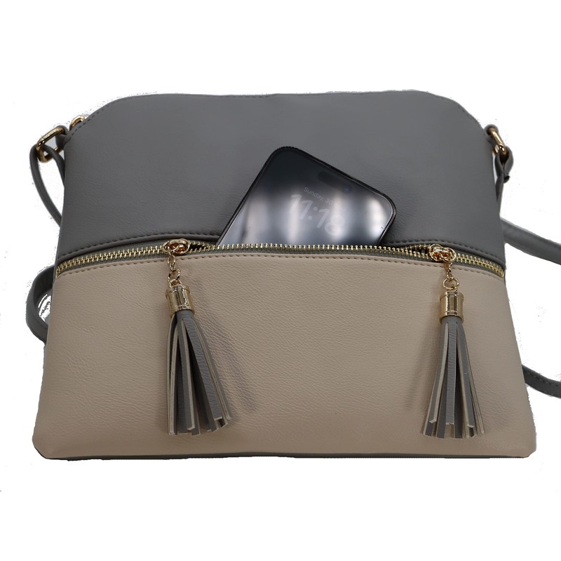 AMAZE - Bolso cruzado mediano para mujer, bolso de hombro