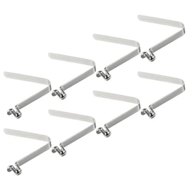 PATIKIL 10.5 x 7.5 mm 8 Pack Kayak Paddle Press Studs Pole Switch Spring Clips Steel Hollow Button Locking Tube Single Pin for Camping Awning Tent Poles