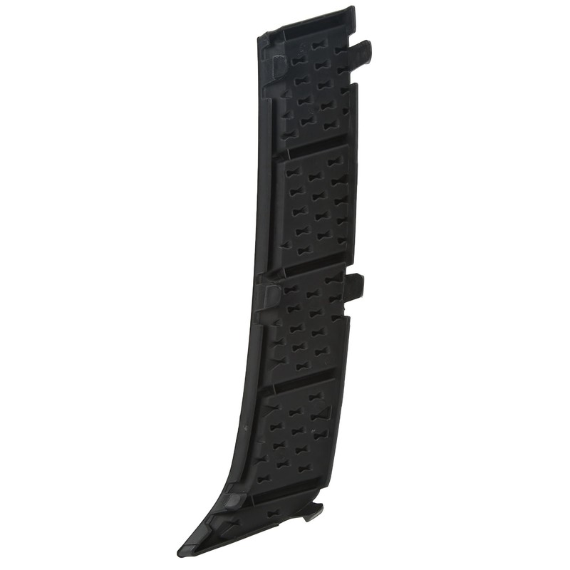 Front Bumper Molding Side Cover Trim Black ABS Replacement for