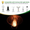 E26 Light Socket,Standard Medimun Screw Bulb Socket Lamp Holder,E26 Porcelain