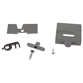 DOMETIC - FERMETURE DE PORTE COUDÉ GRISE POUR REFRIGERATEUR DOMETIC