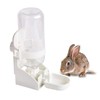 kathson Rabbit Water Bottle, 17oz Hanging Water Fountain Automatic Dispenser