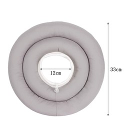Dog Recovery Collar After Surgery Cat Cone Collar Dog Neck Collar Pet Protection Cover Collar Adjustable Protect From Stitching Wound Soft Comfy Padded Dog Donut Cone for Small Medium Large