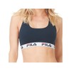 FILA Reggiseno Sportivo Donna in cotone, senza rinforzo, set di