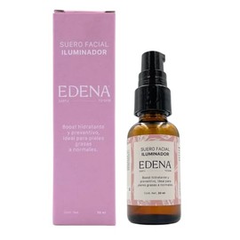 EDENA | Serum Facial Iluminador | Antioxidante e Hidratante | Suaviza y Revitaliza el Cutis | Antienvejecimiento | Protege la piel de los radicales libres | Para una Piel Radiante | 30 ml