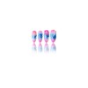 Ombre Pink Blue Press on Nails Medium Almond Fake Nails