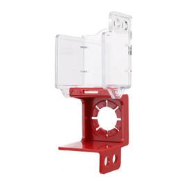 Emergency Stop Button Cover Lockout Cover, PC Engineering Plastic for Emergency Stop Buttons, Compatible with Various Switches, Push Button Switch Guard