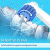 8 Pack Sensitive Gum Care Replacement Brush Heads Compatible with