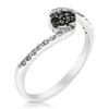 Vir Jewels 1/4 cttw Black and White Diamond Composite Ring