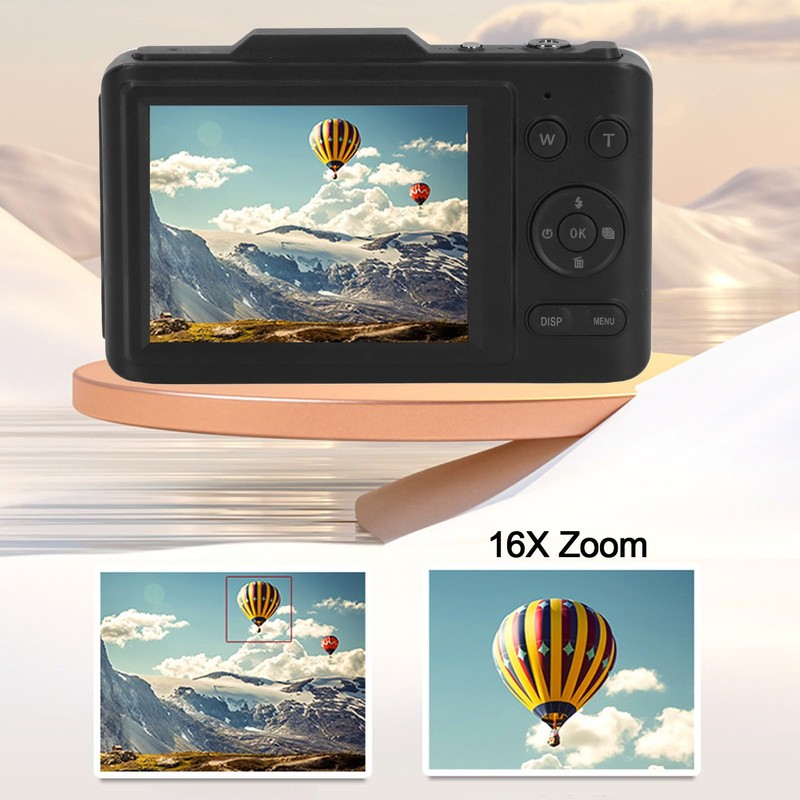 Digital Camera, 48MP 4K Vlogging Camera with 2.8 Inch IPS