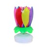 14 Rotating Lotus Birthday Candles with Music for Parties: Celebrate