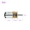 DMiotech DC 6V 100RPM Reduction Motor DC Geared Motor with