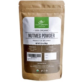 Nutmeg (Ground) Powder - 100g (3.5oz), 100% Natural, Premium Grade