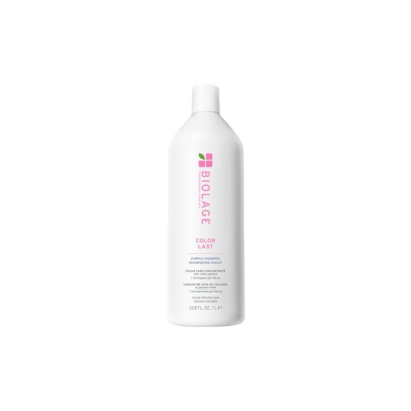 Biolage Shampoo Morado ColorLast con Extracto de Orquídea | Limpia,