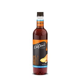 DaVinci Gourmet Sugar Free Amaretto Syrup, 750 mL Plastic Bottle