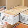 Ruspela Storage Boxes Set of 3 Foldable Wardrobe Storage Organisers