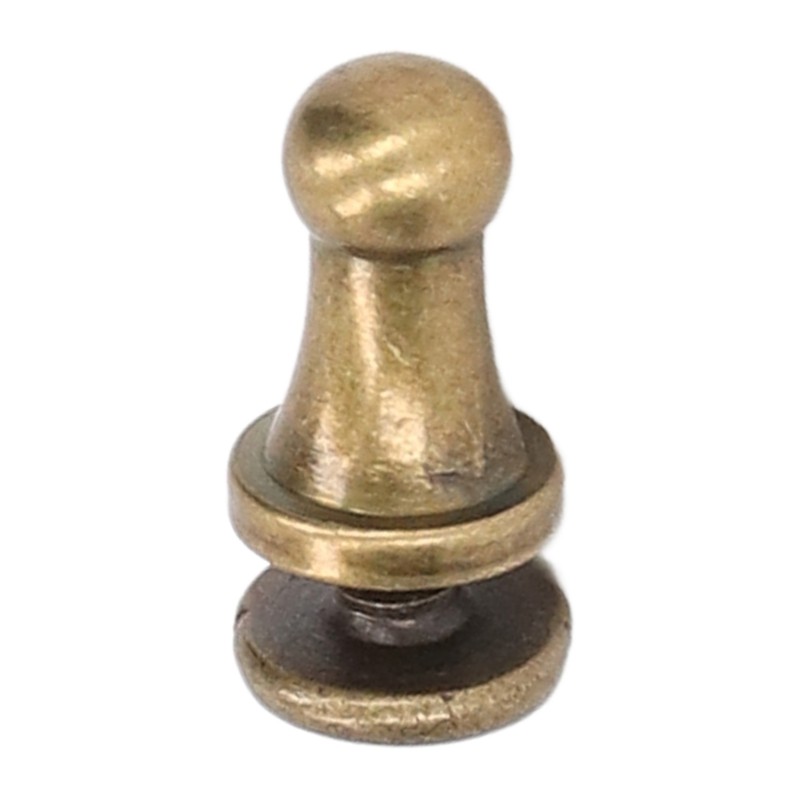 200 Sets Chicago Screws 6x4mm Pure Copper Strong Round Head
