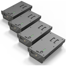 METACUCU 4 Pack New Reveal Lipo Lithium Battery Upgraded Solar Charge System Compatible with Reveal Hunting Trail Camera Ultra, X Gen 3.0, Pro 3.0, X, X Pro, X Gen 2.0, XB, SK