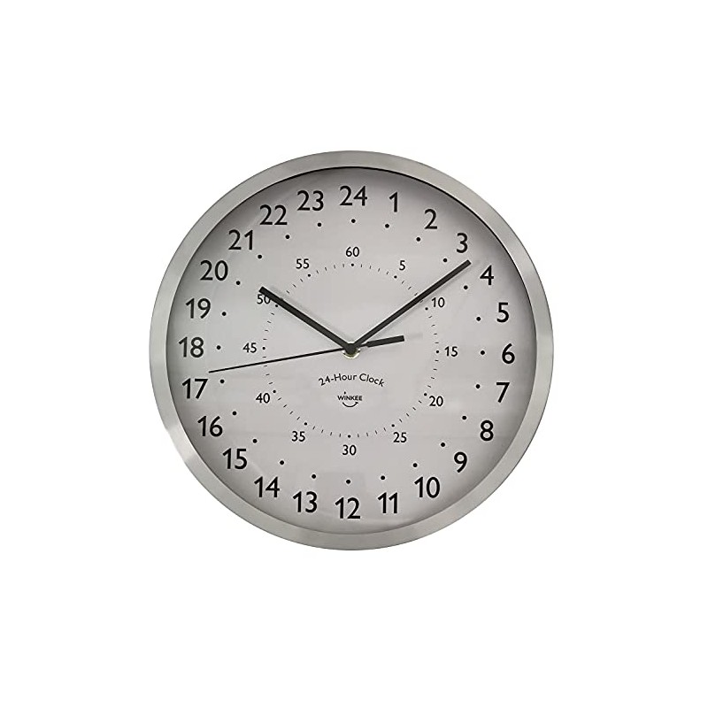 Winkee - 24 Hour Wall Clock | The slightly different