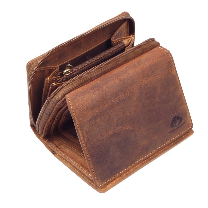 Greenburry Vintage Women's Purse Brown 10 x 14.5 x 4.5