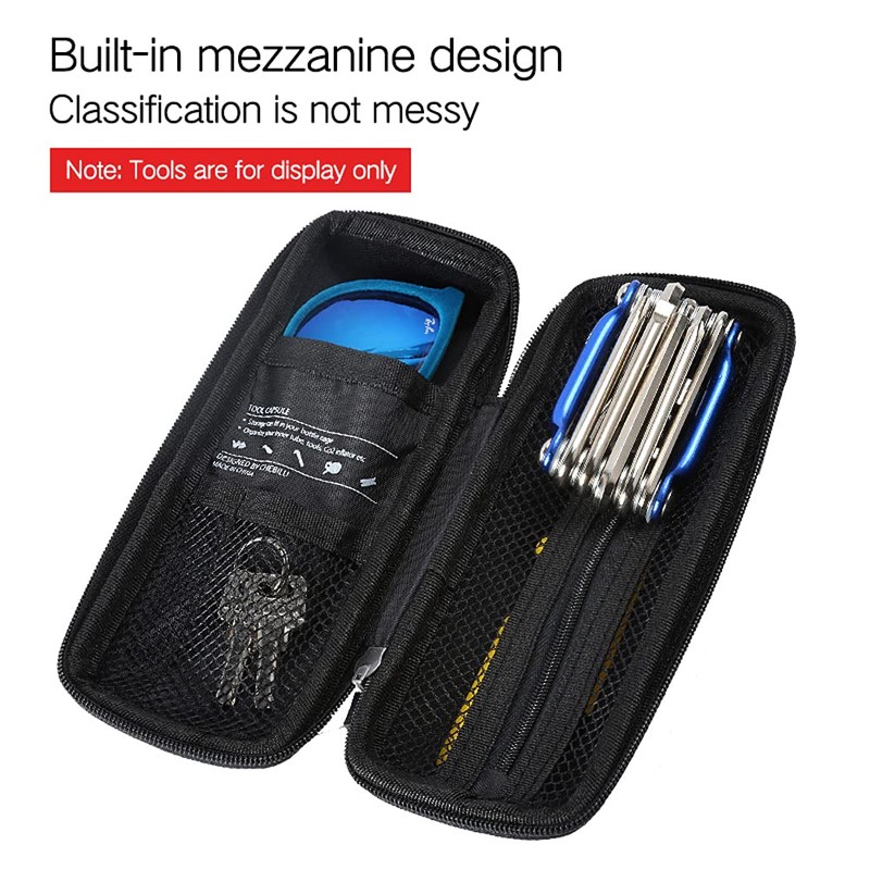 HUIOP Bike Capsules Boxes, MTB Bike Storage Boxes with Kettle