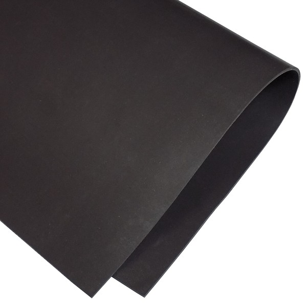 Black Silicone Rubber Sheet, 60A 1/16 x 9 x 12