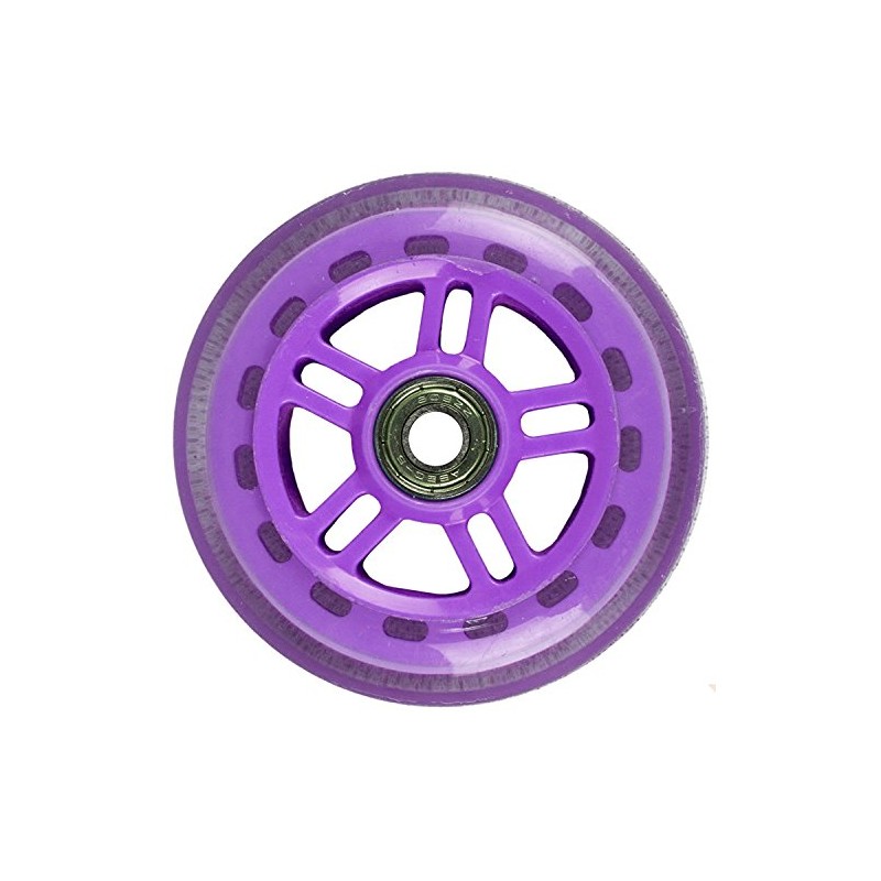 JD Bug Original Street 100mm Wheel w. Bearings - Purple