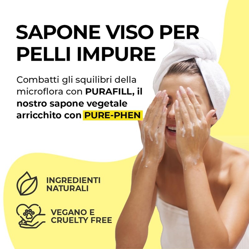 Purafil Reset Cleansing Plant Soap 100g Blemished Skin