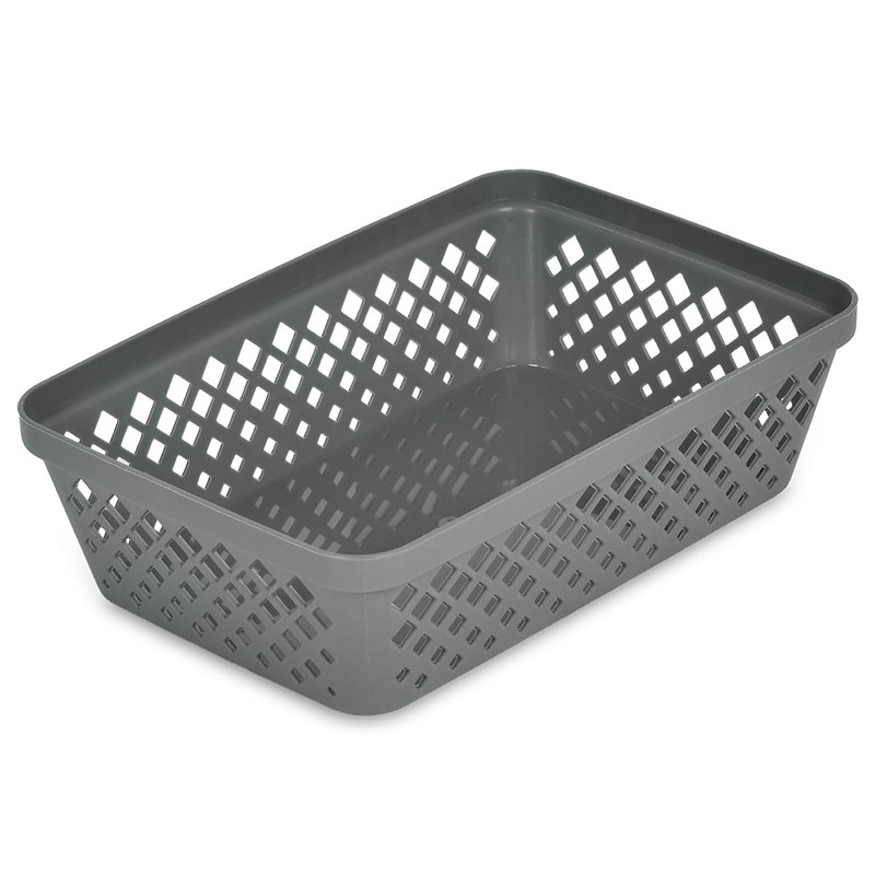 Glad Plastic Storage Basket Set - Multipurpose Drawer Trays, Kitchen