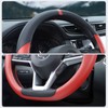 SEG Direct Flat Bottom Steering Wheel Cover, D Shaped Car