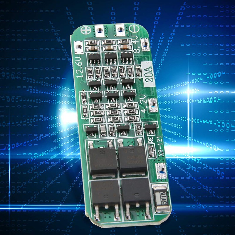 Cargador de Batería de Litio 20A 3S BMS Módulo Protector