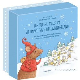 Die kleine Maus im Weihnachtswichtelwunderland (Neuauflage): Kinder-Adventskalender mit 24 kurzen Geschichten für Kinder ab 3 Jahren zum Lesen und Vorlesen