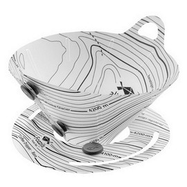 Fozzils 1899079/295-22021 Snap Fold Coffee Dripper White 130x140x105mm