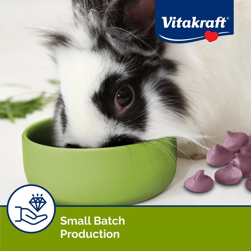 Vitakraft Drops Rabbit Treats with Wildberry Flavor – 5.3 oz