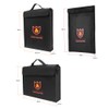 Fireproof Money Document File Bag Pouch Cash Bank Cards Passport