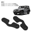 [Genuine Product] Sun Visor Clip Repair Kit, Aluminum Alloy, Black