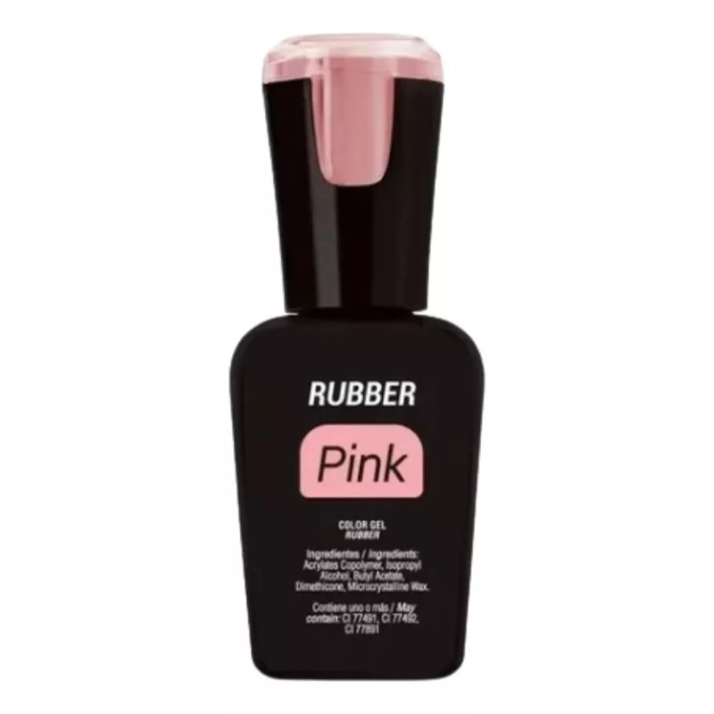 Organic Nails Rubber Pink 15ml Organic Nails