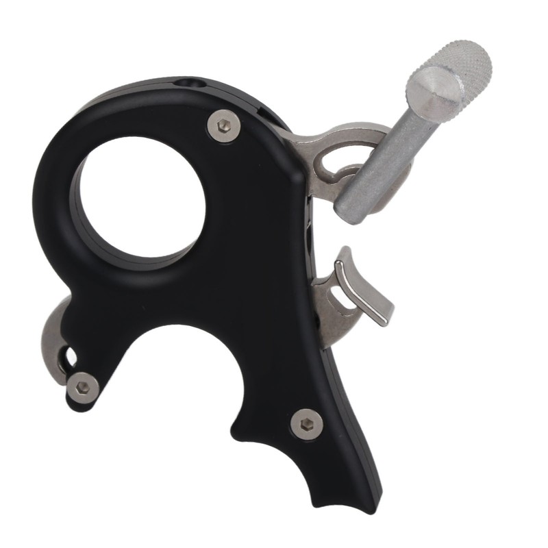 Archery Release Aids 3 Finger Grip Thumb Caliper Trigger for