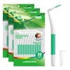Annauiy 90° L-Shaped Interdental Brushes, Pack of 30, Standard Size,